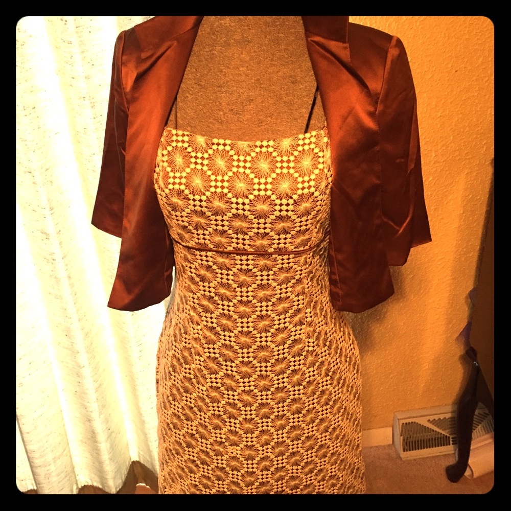 Mira couture dress w/ cape